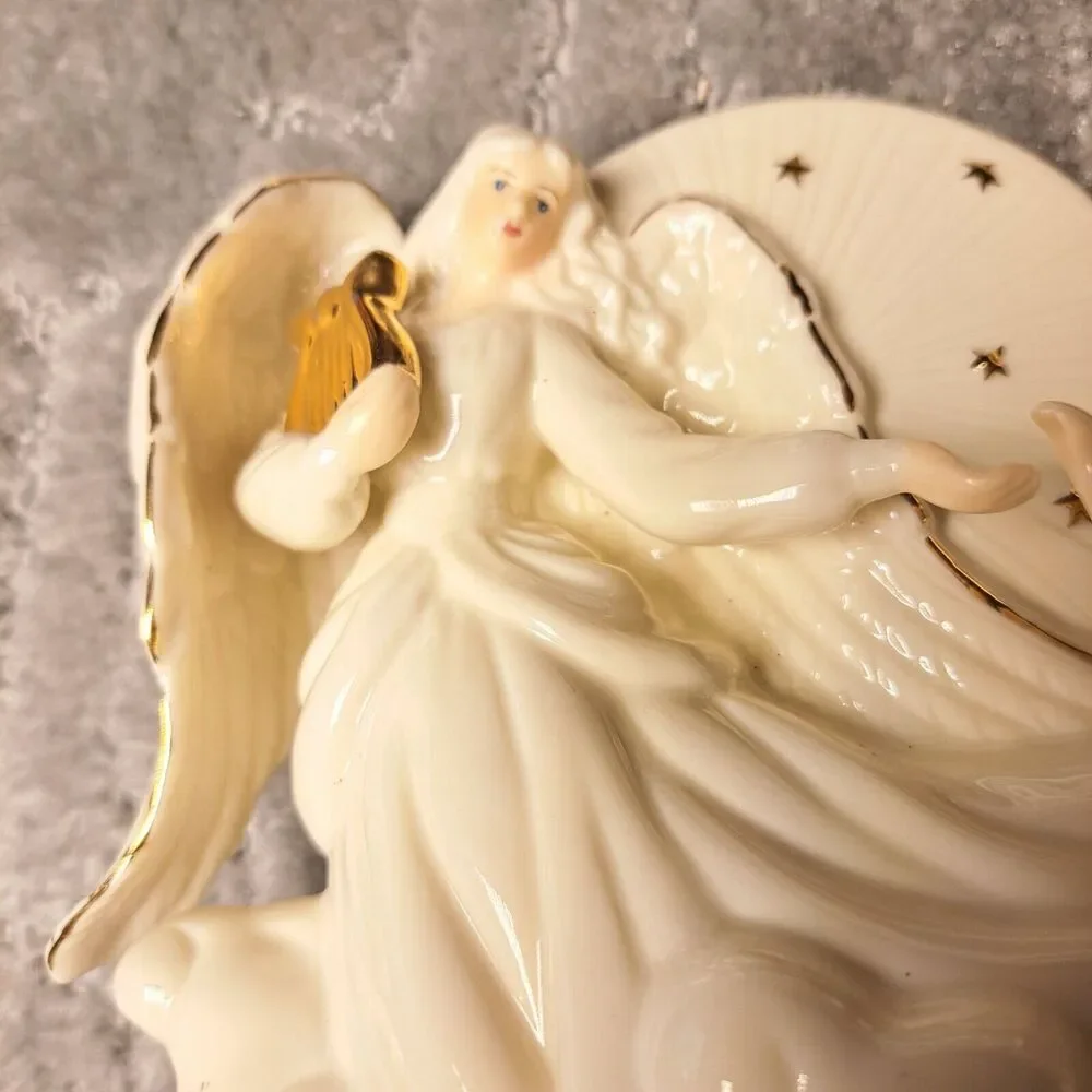 Vtg Angel Cherub Night Light Lamp 6.5
